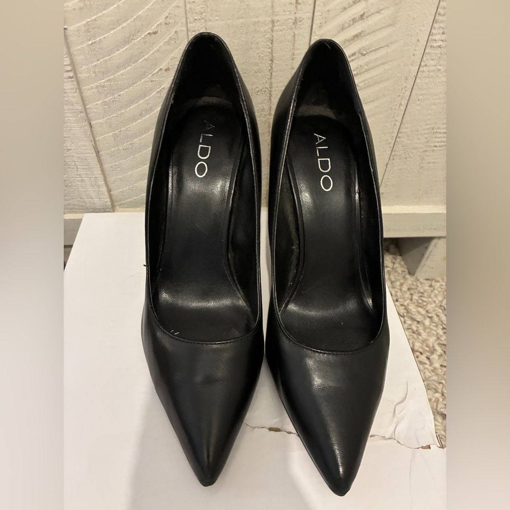 Aldo Classic Black Stiletto Pumps